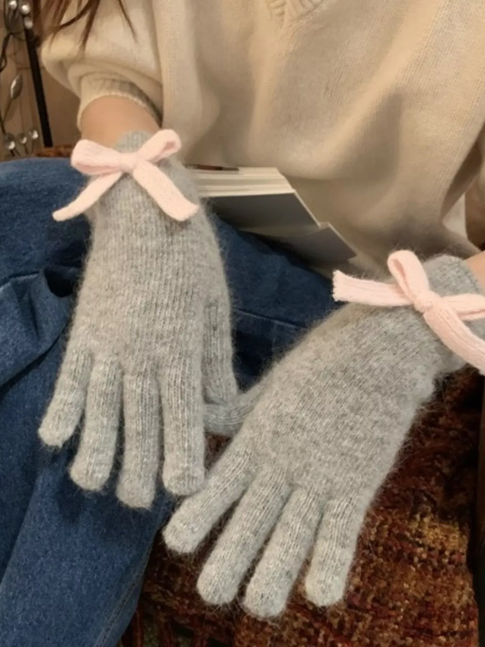 Bow Lightweight Gloves - Trendsi - Flyclothing LLC