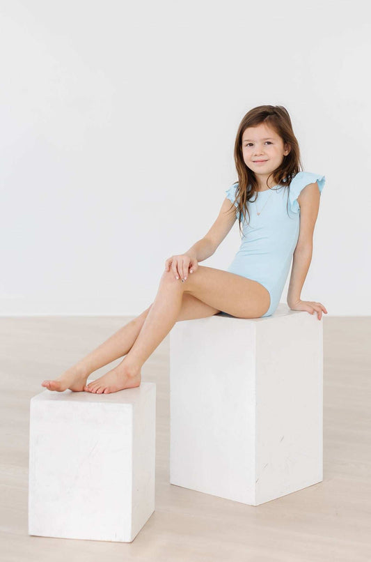Bluebird S/S Flutter Sleeve Leotard - Mila & Rose ® - Flyclothing LLC