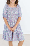 Lovely Lavender Smocked Ruffle Dress - Mila & Rose ® - Flyclothing LLC