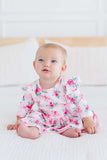 Gingham Bows 3/4 Sleeve Flutter Twirl Bodysuit - Mila & Rose ® - Flyclothing LLC