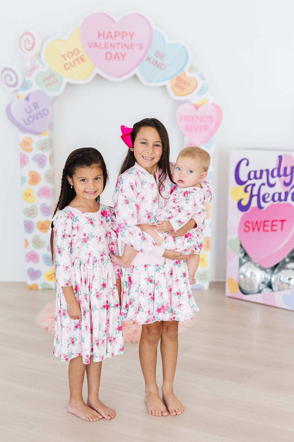 Gingham Bows Satin Jacket - Mila & Rose ® - Flyclothing LLC
