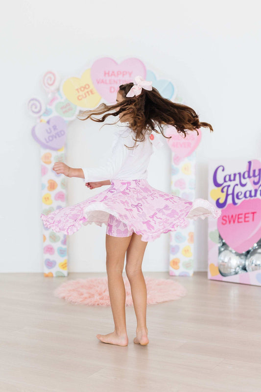 Twinkle Ties Ruffle Twirl Skort - Mila & Rose ® - Flyclothing LLC