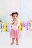 Hot Pink Sequin Twirl Skort - Mila & Rose ® - Flyclothing LLC