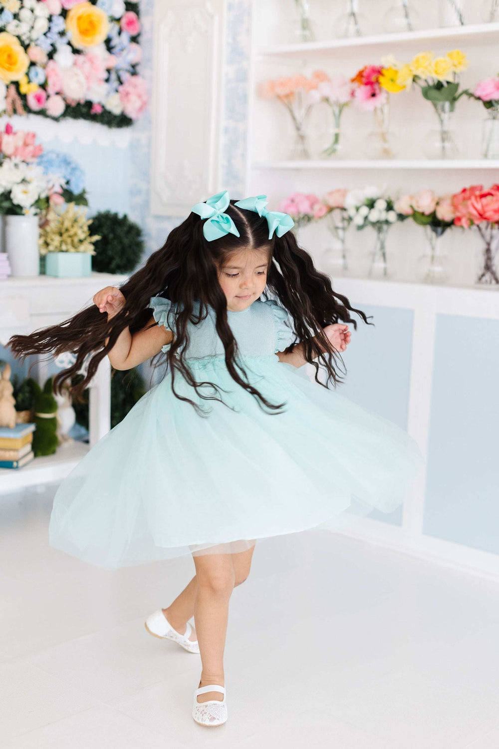 Sage Shimmer Tutu Dress - Mila & Rose ® - Flyclothing LLC