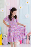 SALE Playful Posy Smocked Ruffle Dress - Mila & Rose ® - Flyclothing LLC