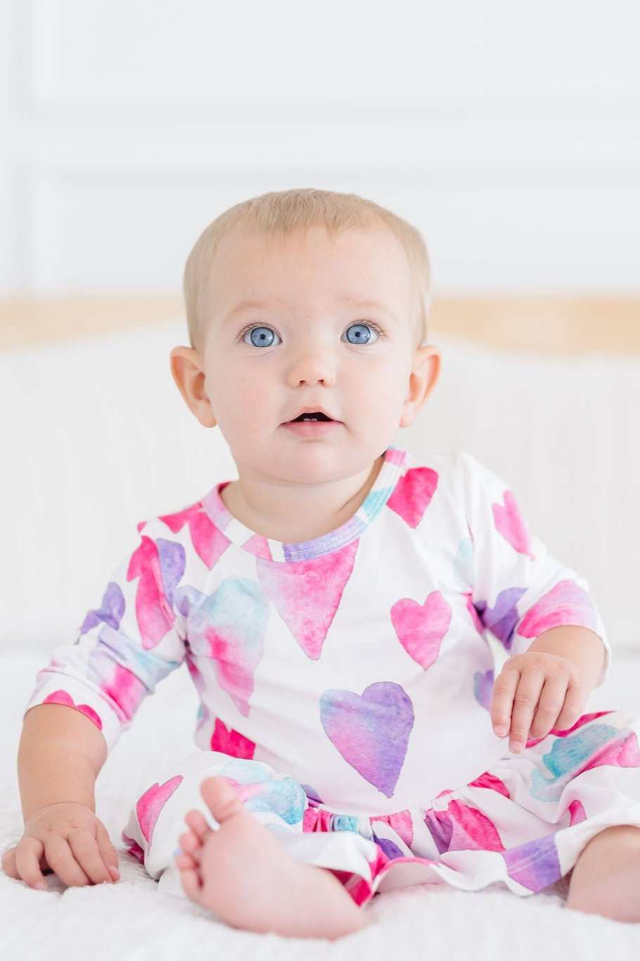 Light Hearted 3/4 Sleeve Twirl Bodysuit - Mila & Rose ® - Flyclothing LLC
