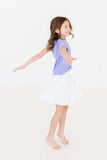 Periwinkle Ruffle Pocket Tee - Mila & Rose ® - Flyclothing LLC
