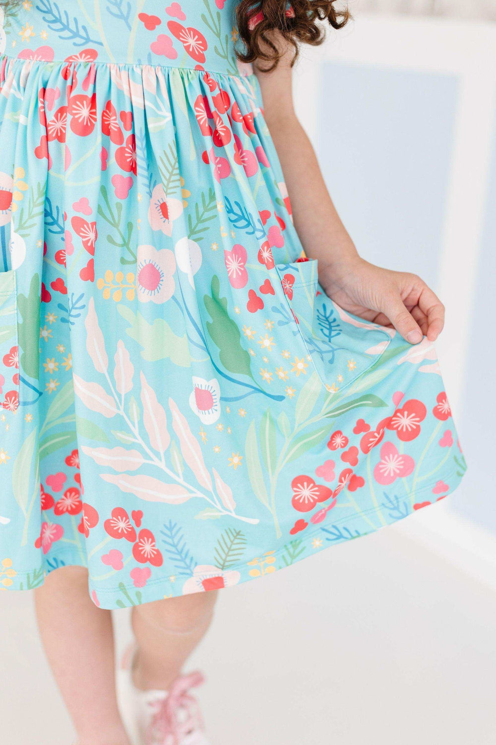 Spring Breeze S/S Pocket Twirl Dress - Mila & Rose ® - Flyclothing LLC