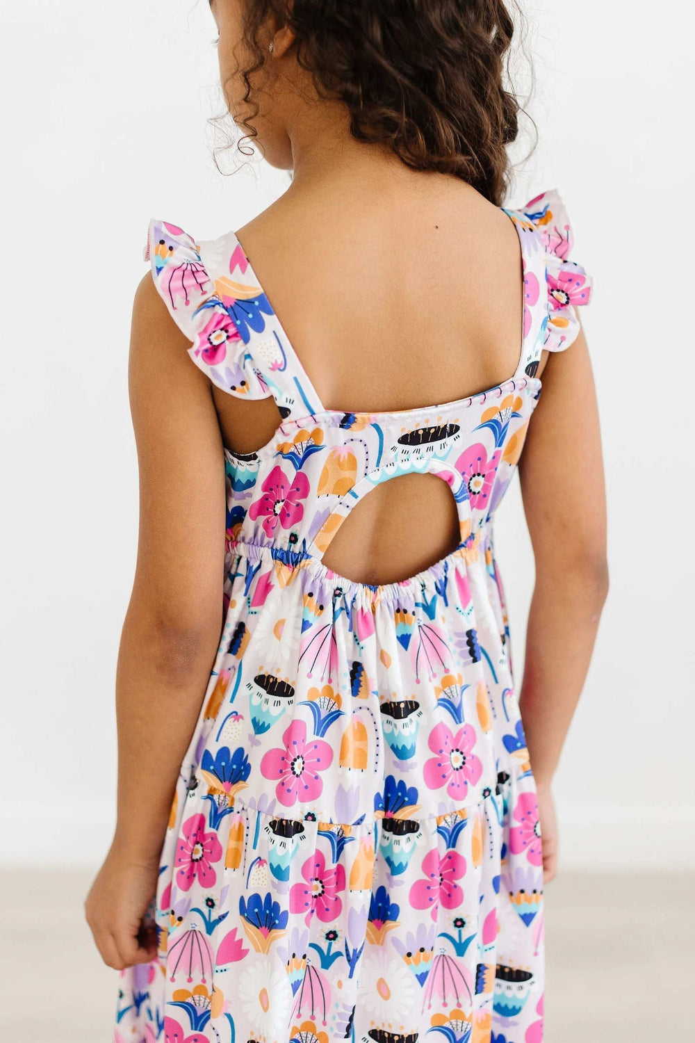 Tulip Blooms Ruffle Maxi Dress - Mila & Rose ® - Flyclothing LLC