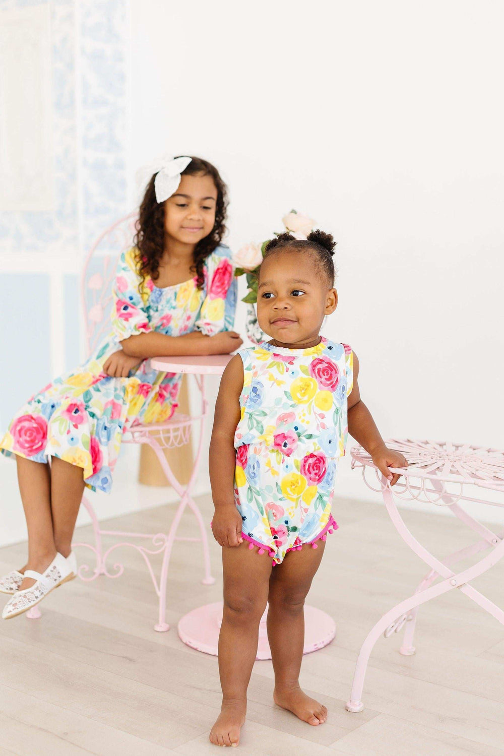 Rosie Smocked Ruffle Dress - Mila & Rose ® - Flyclothing LLC