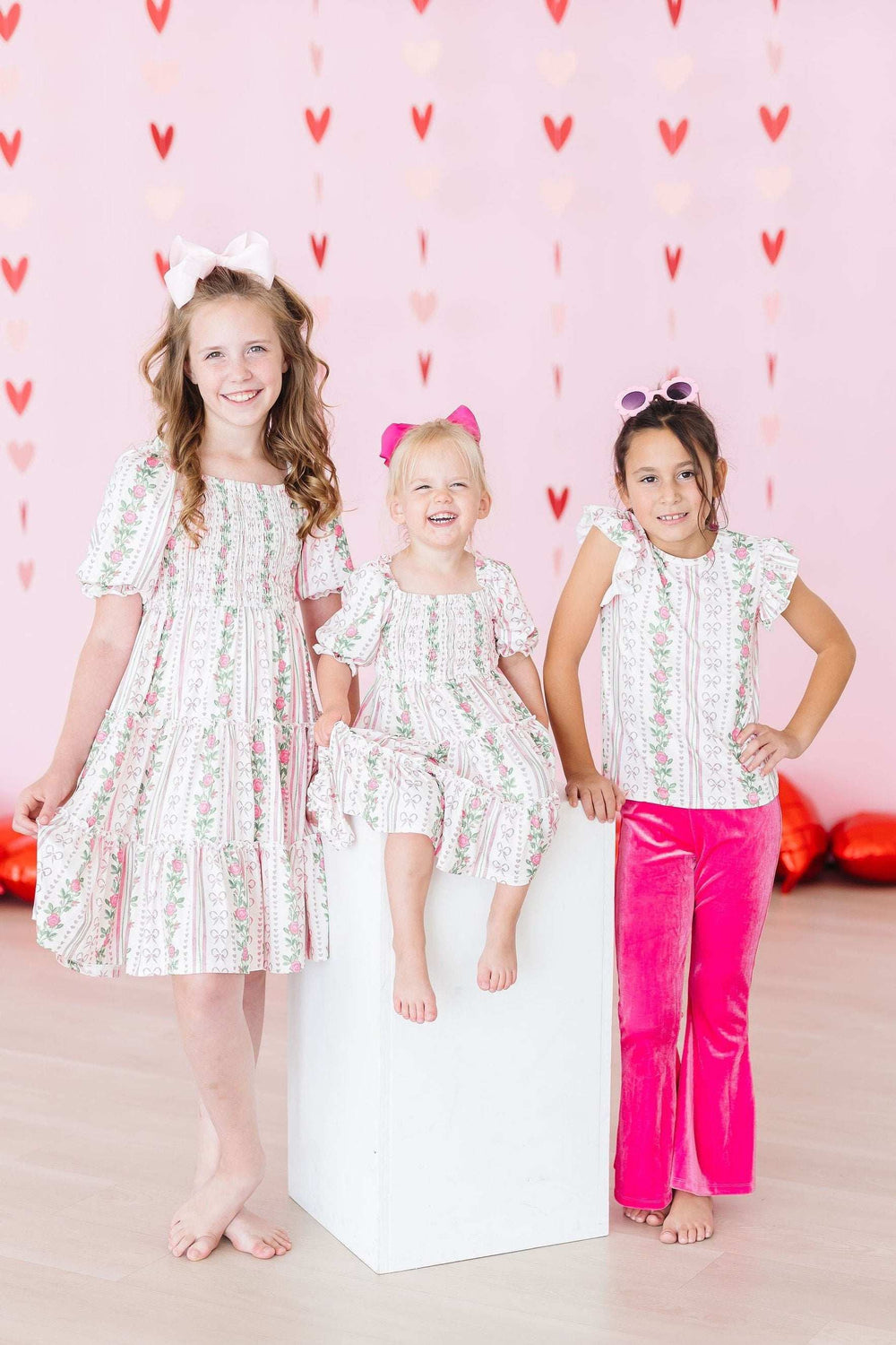 Rosebud Bows S/S Ruffle Tee - Mila & Rose ® - Flyclothing LLC