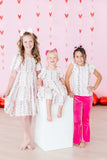 Rosebud Bows S/S Ruffle Tee - Mila & Rose ® - Flyclothing LLC
