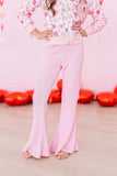 Bubblegum Pink Scrunchy Bells - Mila & Rose ® - Flyclothing LLC