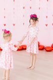 Melt My Heart 3/4 Sleeve Ruffle Twirl Dress - Mila & Rose ® - Flyclothing LLC