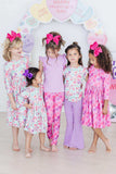 Happy Heart Day 3/4 Sleeve Pocket Twirl Dress - Mila & Rose ® - Flyclothing LLC