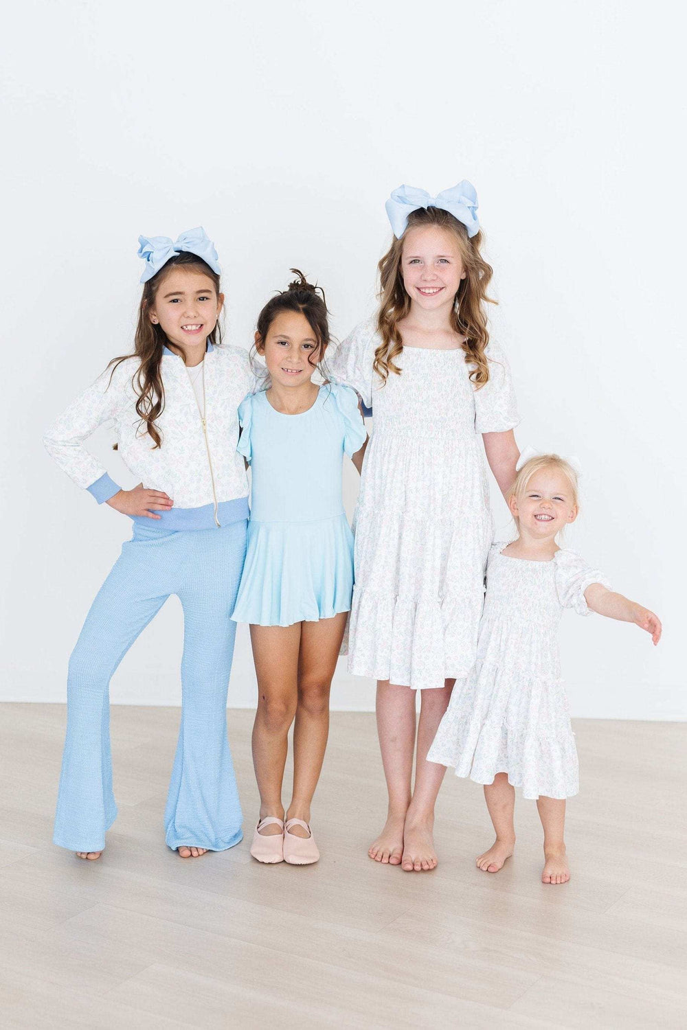 Sky Blue Scrunchy Bells - Mila & Rose ® - Flyclothing LLC
