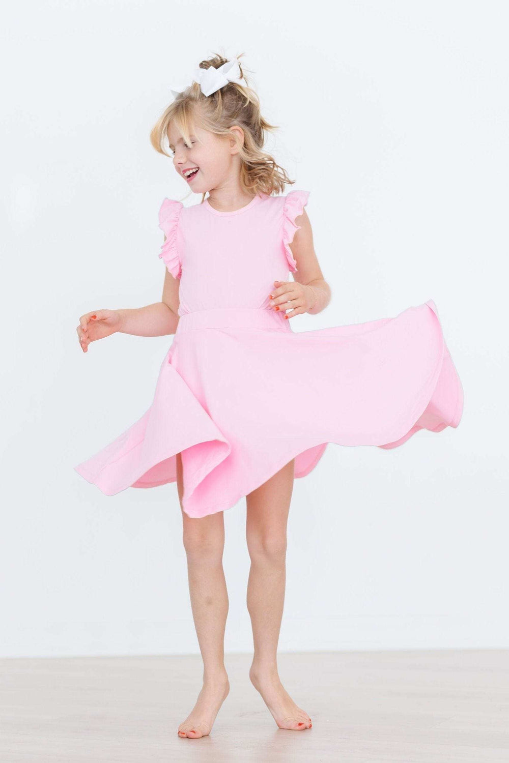 Bubblegum Pink Twirl Skort - Mila & Rose ® - Flyclothing LLC