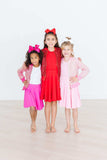 Red Twirl Skort - Mila & Rose ® - Flyclothing LLC