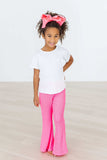 Neon Pink Scrunchy Bells - Mila & Rose ® - Flyclothing LLC
