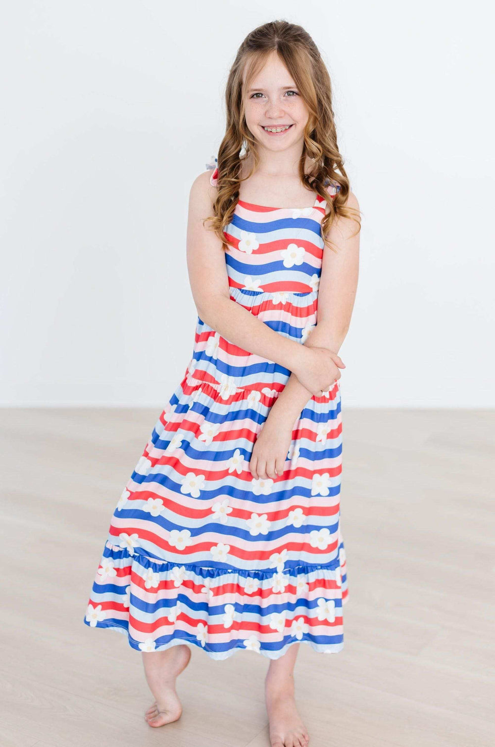 July Vibes Ruffle Maxi Dress - Mila & Rose ® - Flyclothing LLC