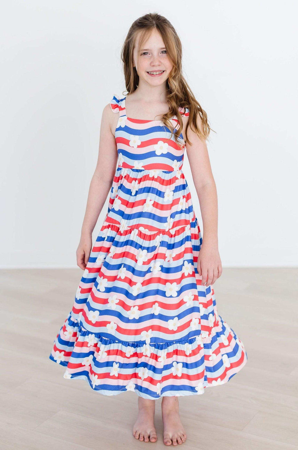 July Vibes Ruffle Maxi Dress - Mila & Rose ® - Flyclothing LLC