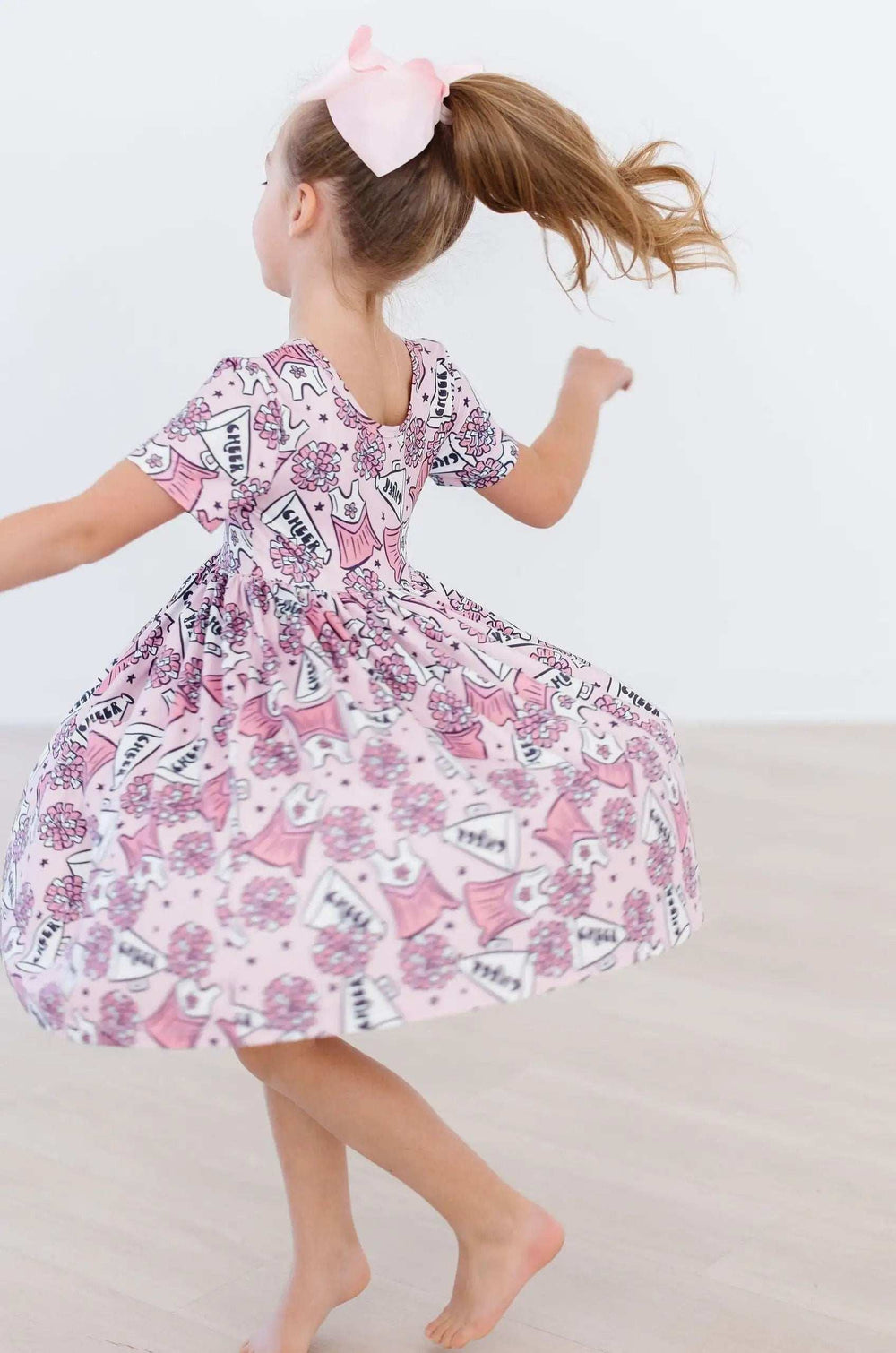 SALE Cheer S/S Pocket Twirl Dress - Mila & Rose ® - Flyclothing LLC