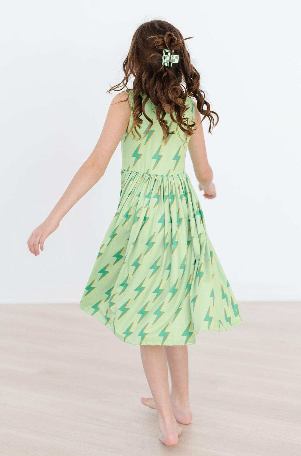 SALE Neon Lightning Tank Twirl Dress - Mila & Rose ® - Flyclothing LLC