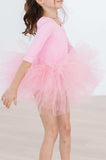 Bubblegum Pink 3/4 Tutu Leotard - Mila & Rose ® - Flyclothing LLC