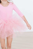 Bubblegum Pink 3/4 Tutu Leotard - Mila & Rose ® - Flyclothing LLC
