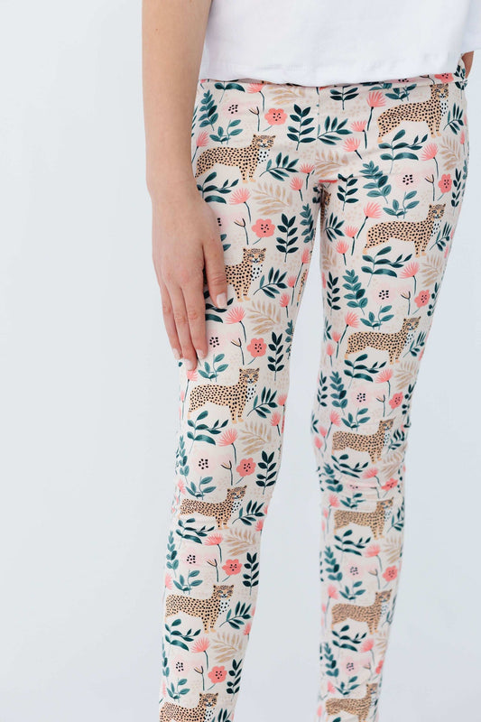 Cheetah Girl Leggings - Mila & Rose ® - Flyclothing LLC