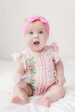 Rosebud Bows S/S Flutter Bodysuit - Mila & Rose ® - Flyclothing LLC