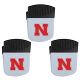 Nebraska Cornhuskers Chip Clip Magnets, 3pk - Nebraska Cornhuskers - Flyclothing LLC