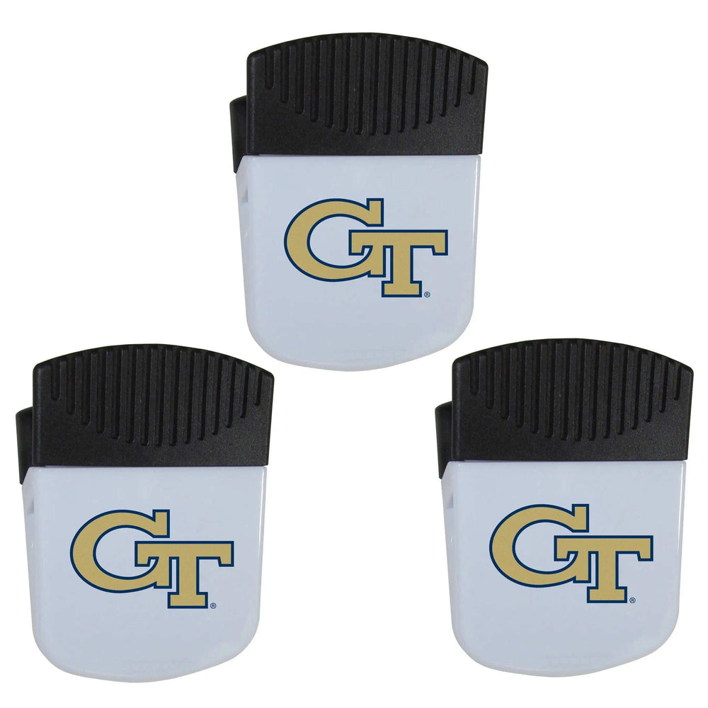 Georgia Tech Yellow Jackets Chip Clip Magnets, 3pk - Georgia Tech Yellow Jackets - Flyclothing LLC