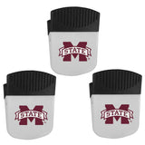 Mississippi St. Bulldogs Chip Clip Magnets, 3pk - Mississippi St. Bulldogs - Flyclothing LLC