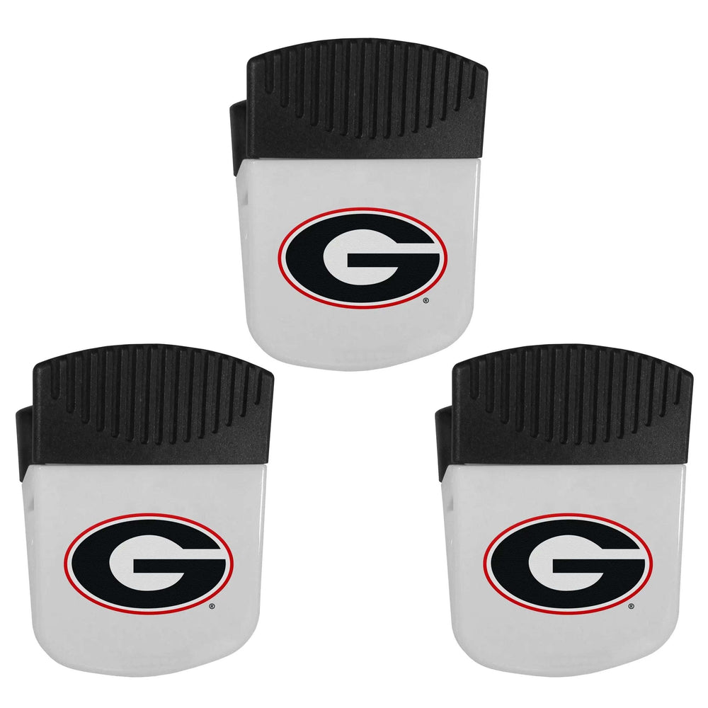 Georgia Bulldogs Chip Clip Magnets, 3pk - Georgia Bulldogs - Flyclothing LLC