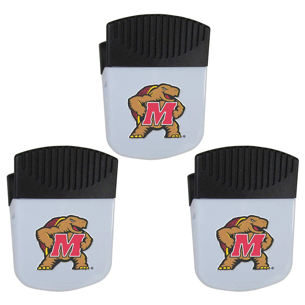 Maryland Terrapins Chip Clip Magnets, 3pk - Maryland Terrapins - Flyclothing LLC