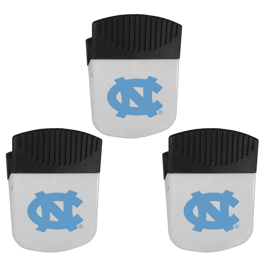 N. Carolina Tar Heels Chip Clip Magnets, 3pk - N. Carolina Tar Heels - Flyclothing LLC