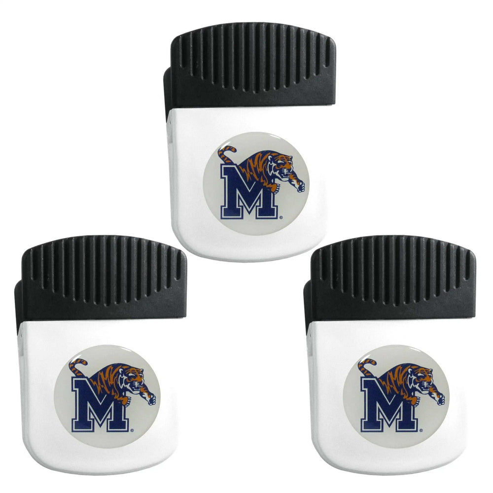 Memphis Tigers Chip Clip Magnet with Bottle Opener, 3pk - Memphis Tigers - Flyclothing LLC