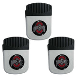 Ohio St. Buckeyes Chip Clip Magnet with Bottle Opener, 3pk - Ohio State Buckeyes - Flyclothing LLC