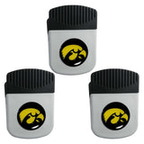 Iowa Hawkeyes Chip Clip Magnet with Bottle Opener, 3pk - Iowa Hawkeyes - Flyclothing LLC