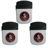 Florida St. Seminoles Chip Clip Magnet with Bottle Opener, 3pk - Florida St. Seminoles - Flyclothing LLC