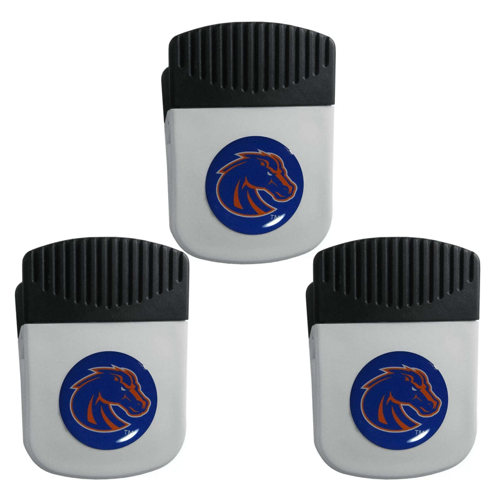 Boise St. Broncos Chip Clip Magnet with Bottle Opener, 3pk - Boise St. Broncos - Flyclothing LLC