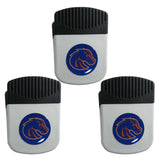 Boise St. Broncos Chip Clip Magnet with Bottle Opener, 3pk - Boise St. Broncos - Flyclothing LLC