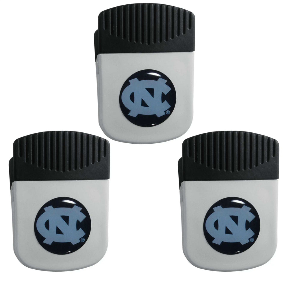 N. Carolina Tar Heels Chip Clip Magnet with Bottle Opener, 3pk - N. Carolina Tar Heels - Flyclothing LLC