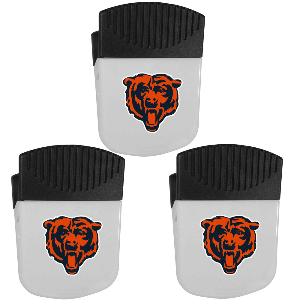 Chicago Bears Chip Clip Magnets, 3pk - Chicago Bears - Flyclothing LLC