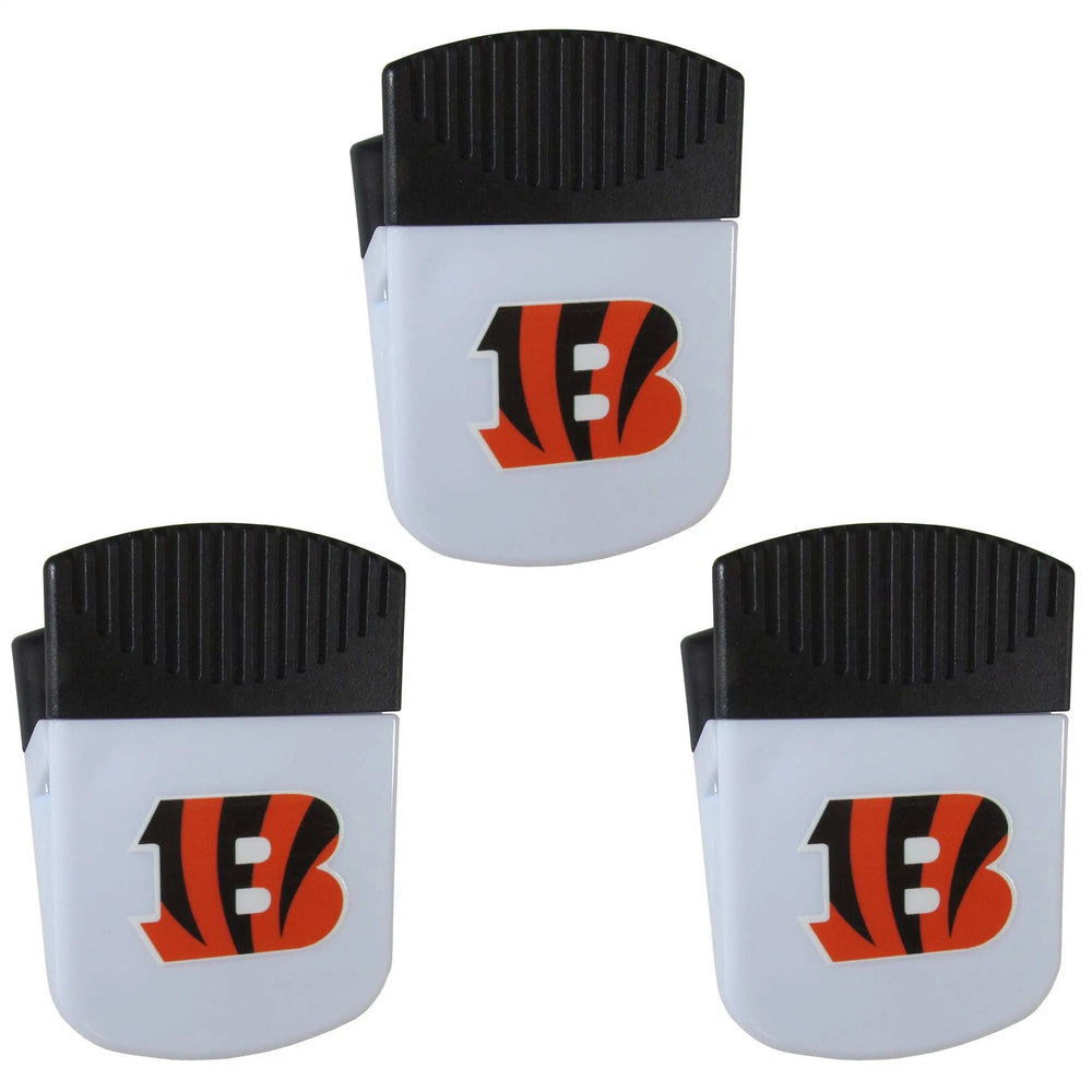 Cincinnati Bengals Chip Clip Magnets, 3pk - Cincinnati Bengals - Flyclothing LLC