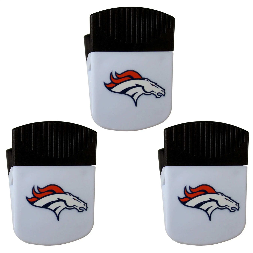Denver Broncos Chip Clip Magnets, 3pk - Denver Broncos - Flyclothing LLC