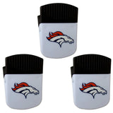 Denver Broncos Chip Clip Magnets, 3pk - Denver Broncos - Flyclothing LLC