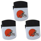 Cleveland Browns Chip Clip Magnets, 3pk - Cleveland Browns - Flyclothing LLC