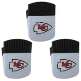 Kansas City Chiefs Chip Clip Magnets, 3pk - Kansas City Chiefs - Flyclothing LLC